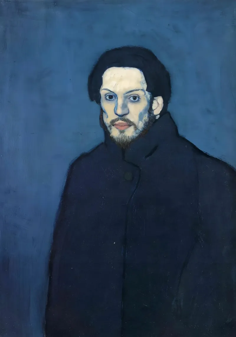 Self-Portrait by Picasso canvas by tokovictory