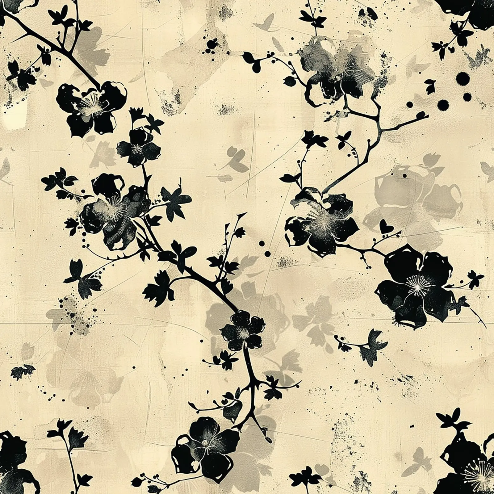 Sakura Serenity pellicola backlit da Botanical Pattern House