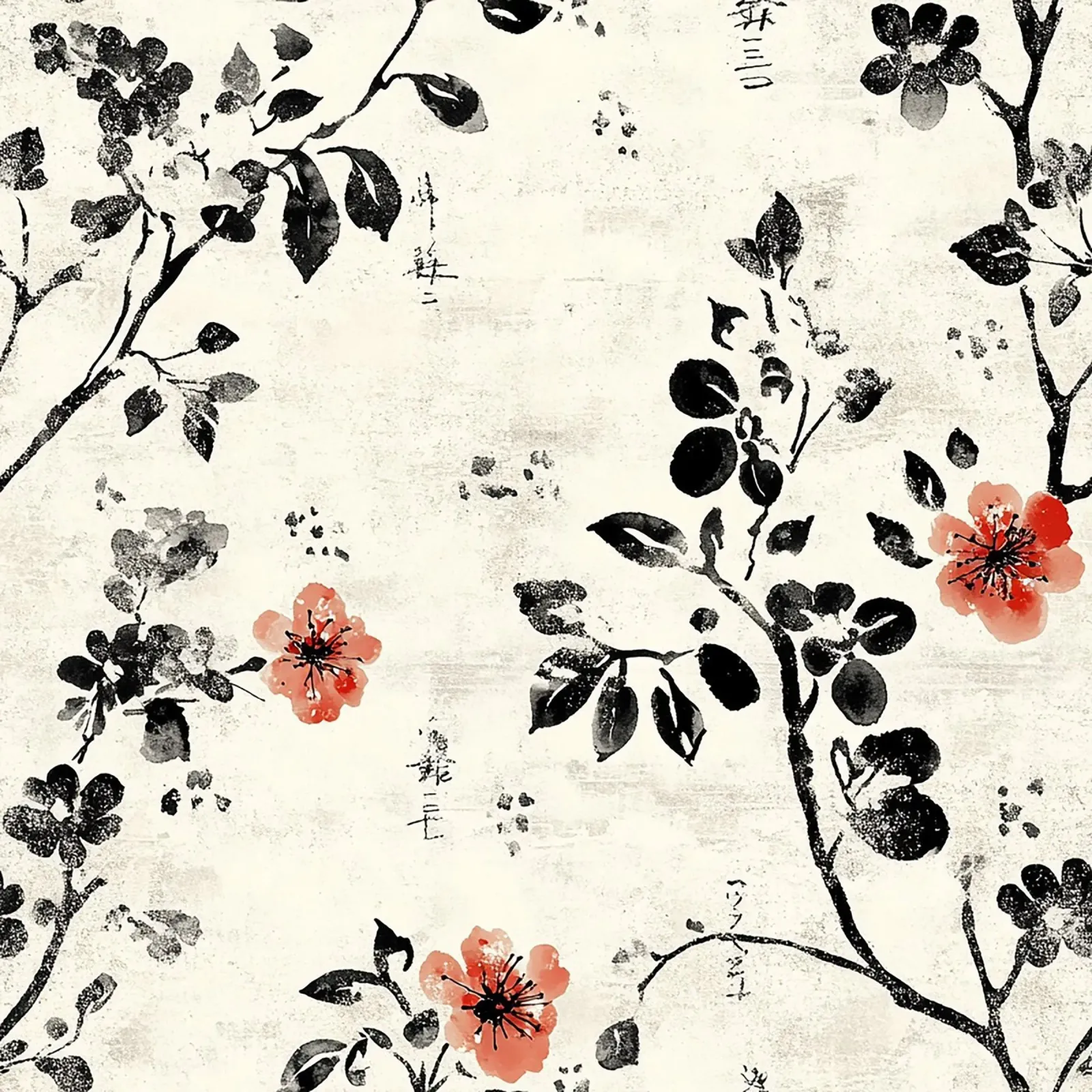Sakura Serenity pellicola backlit da Botanical Pattern House