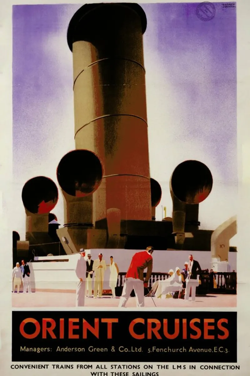 Johnson - Orient Cruises poster da ARTOTHEK