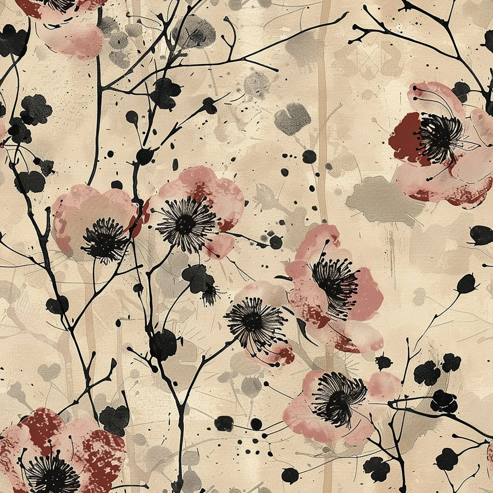 Sakura Serenity pellicola backlit da Botanical Pattern House