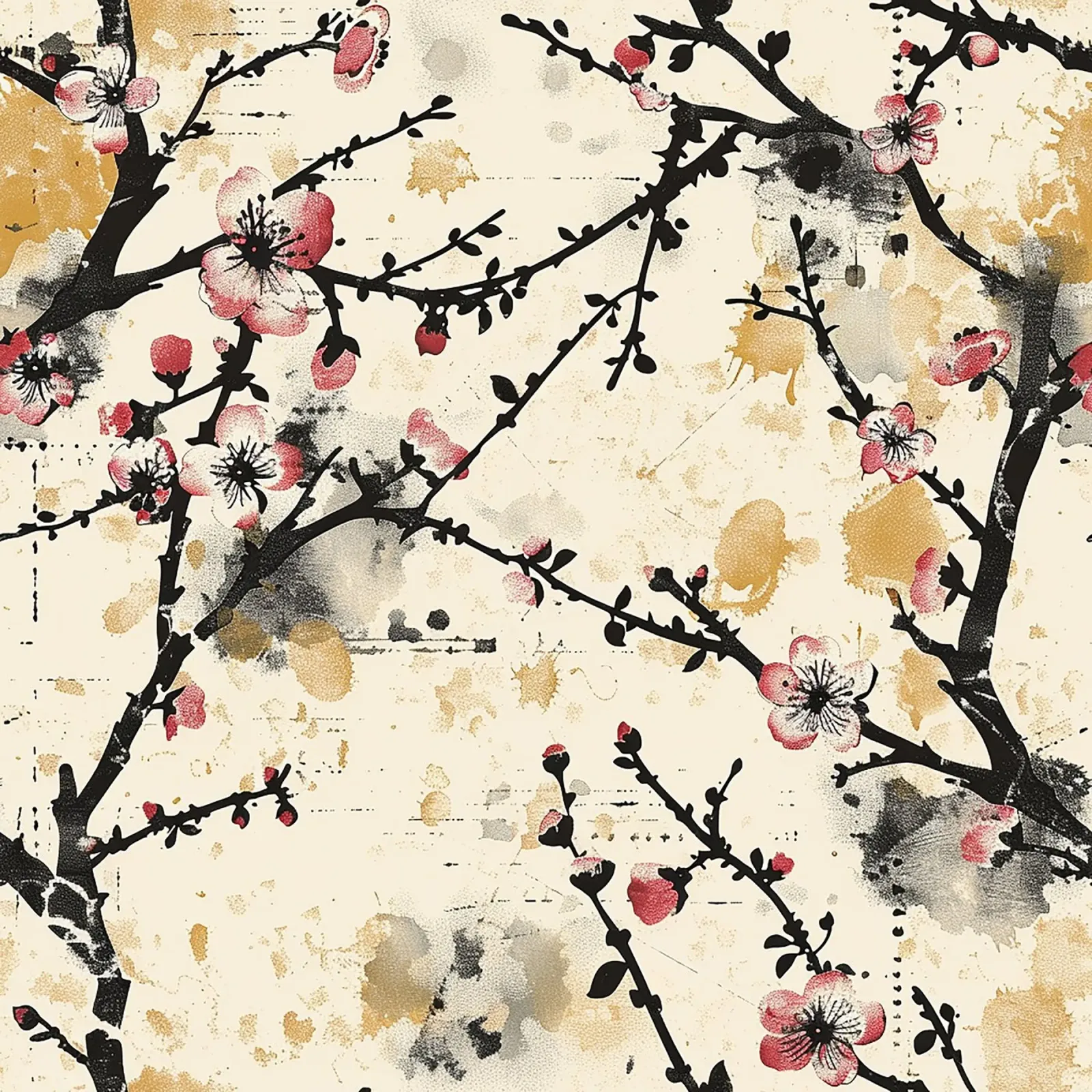 Sakura Serenity pellicola backlit da Botanical Pattern House