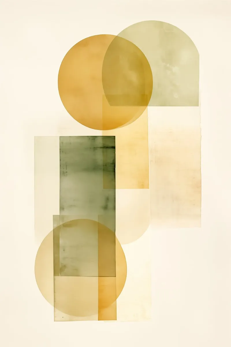 Bohemia abstracta metacrilato de Imagine