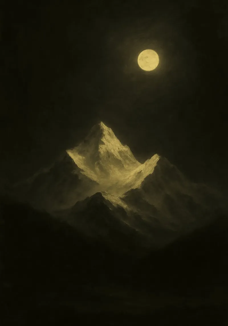 Lunar Peaks pellicola backlit da Mosaic Dialogue