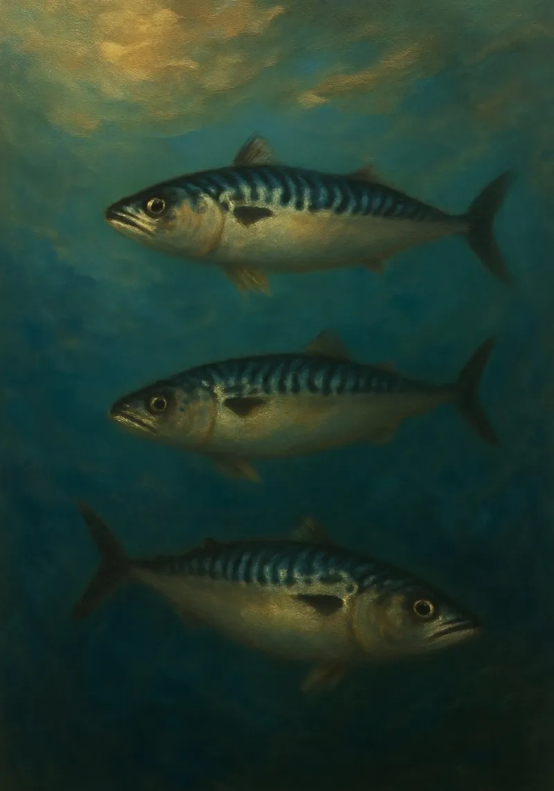 Mackerel Depths pellicola backlit da Mosaic Dialogue