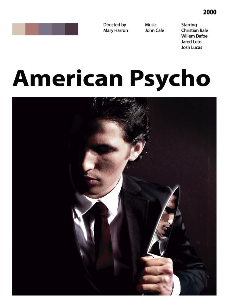 American Psycho Poster von The Movie Wall