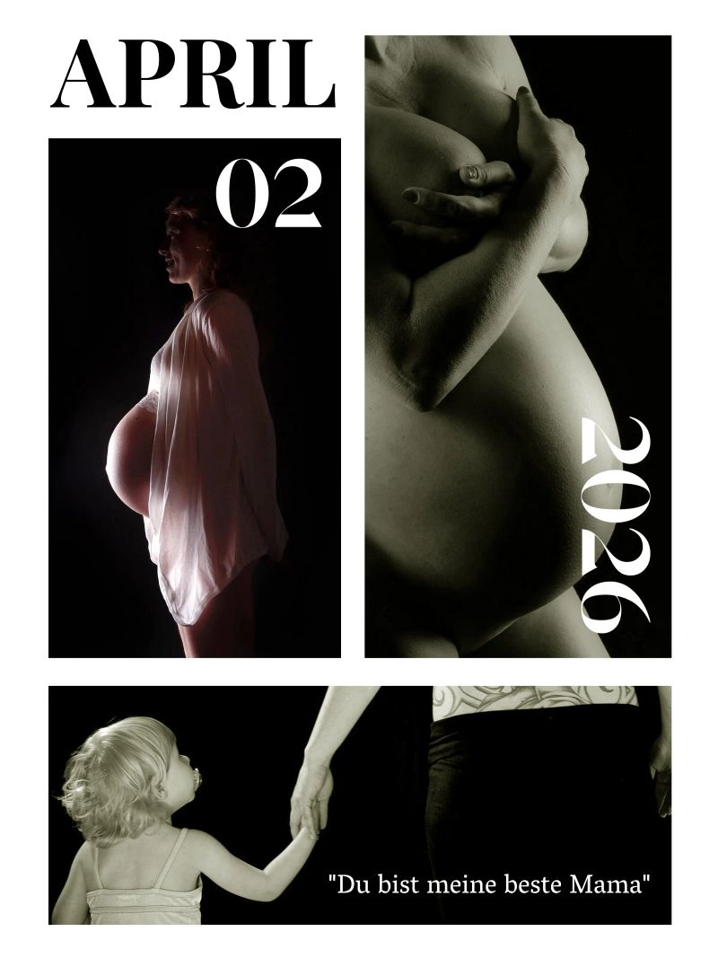 Baby mit Fotogitter personalisieren Poster von NEWEST CUSTOM SHOP