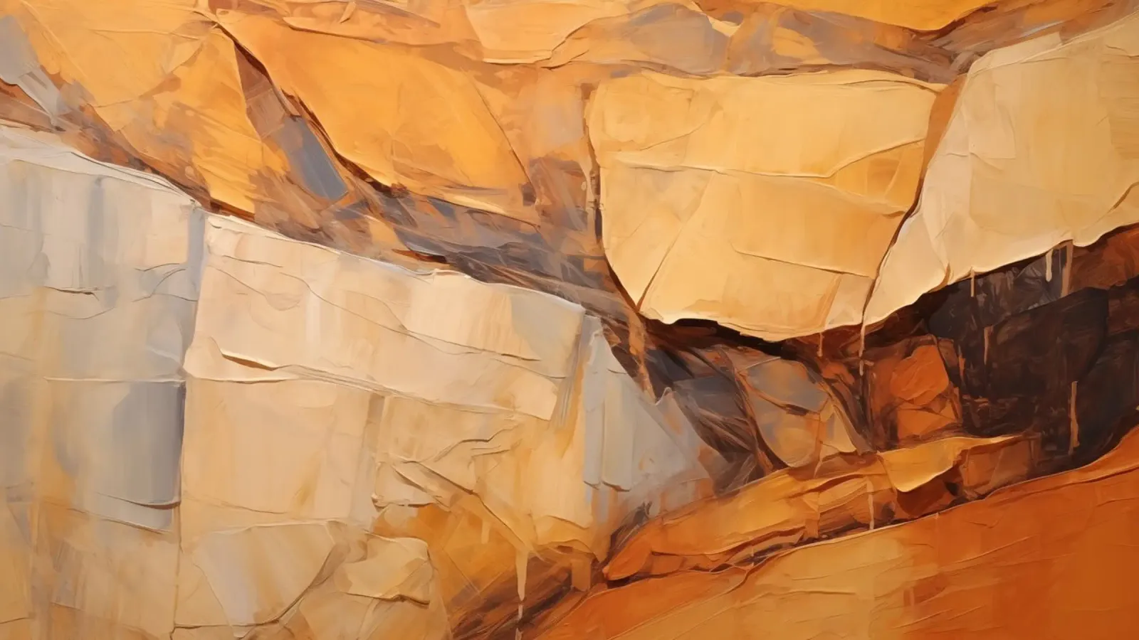 Abstract structure canvas by Imagine