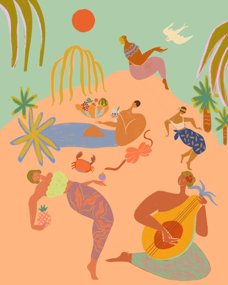 Vacation poster da Arty Guava