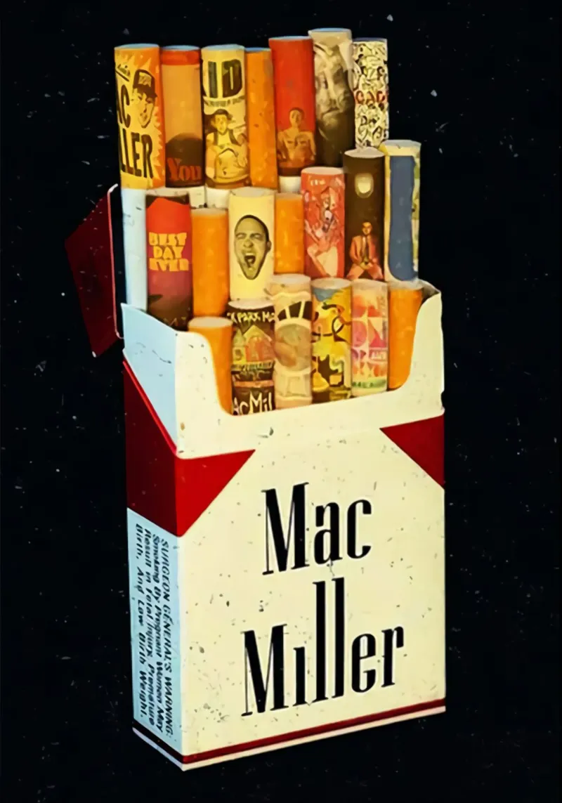 Mac Miller - Avvolto nel suono carta hahnemühle da rockytamoe