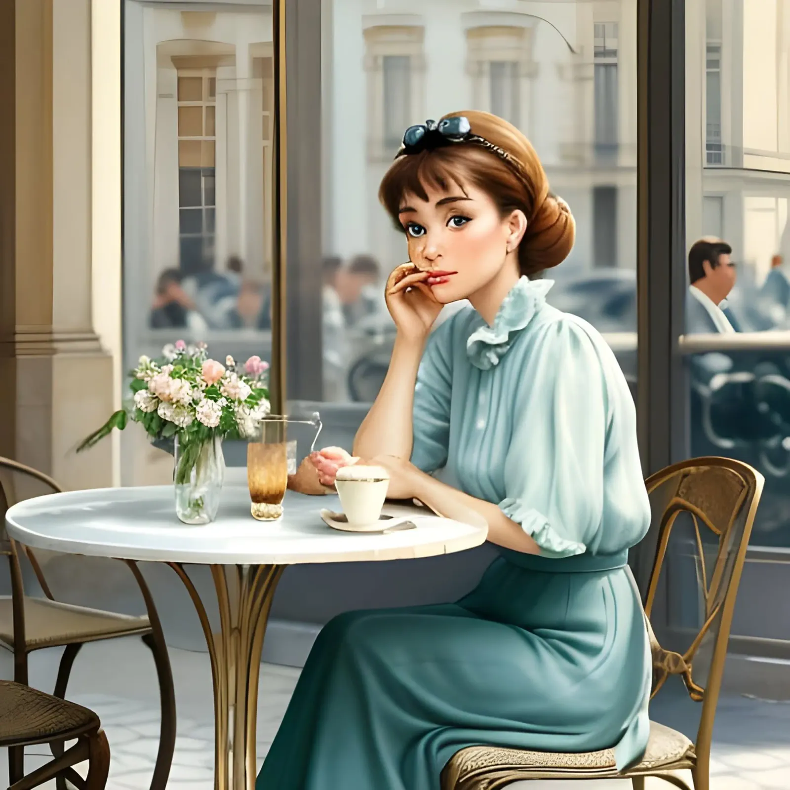 Audrey a Colazione (da Tiffany) pellicola backlit da Anita's Dream