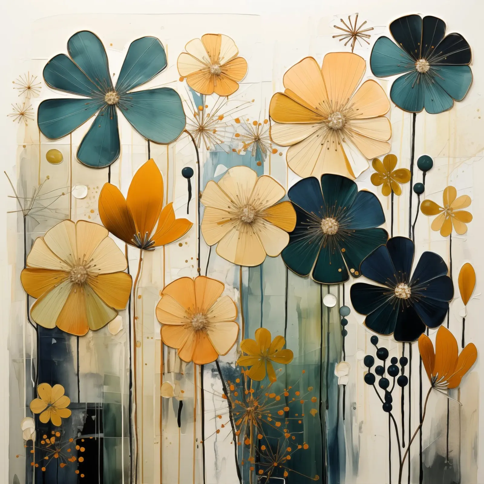 I fiori pellicola backlit da Imagine