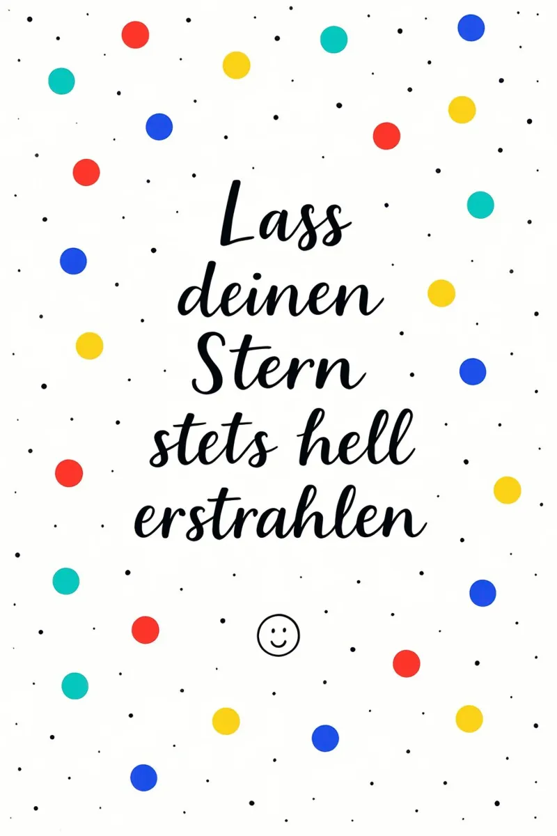 Lass Dein Stern Stets Hell Erstrahlen pellicola backlit da treechild