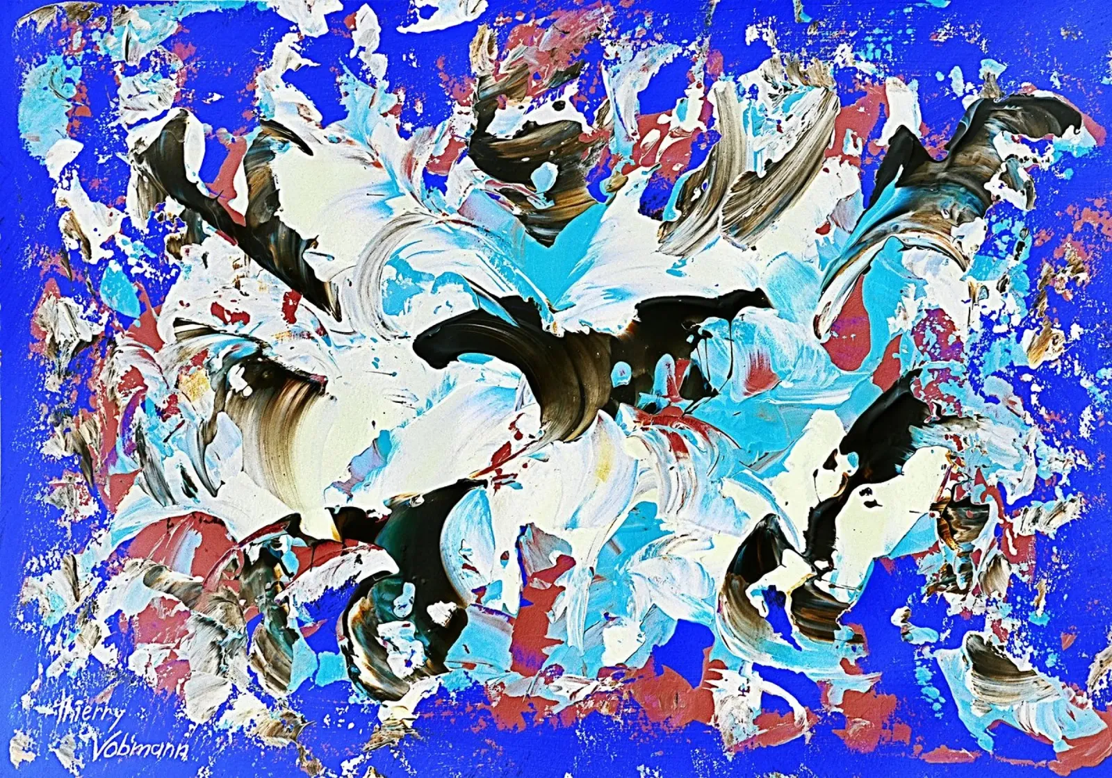 IDEAL GIFT 20. Invers pellicola backlit da Thierry Vobmann Abstract painting