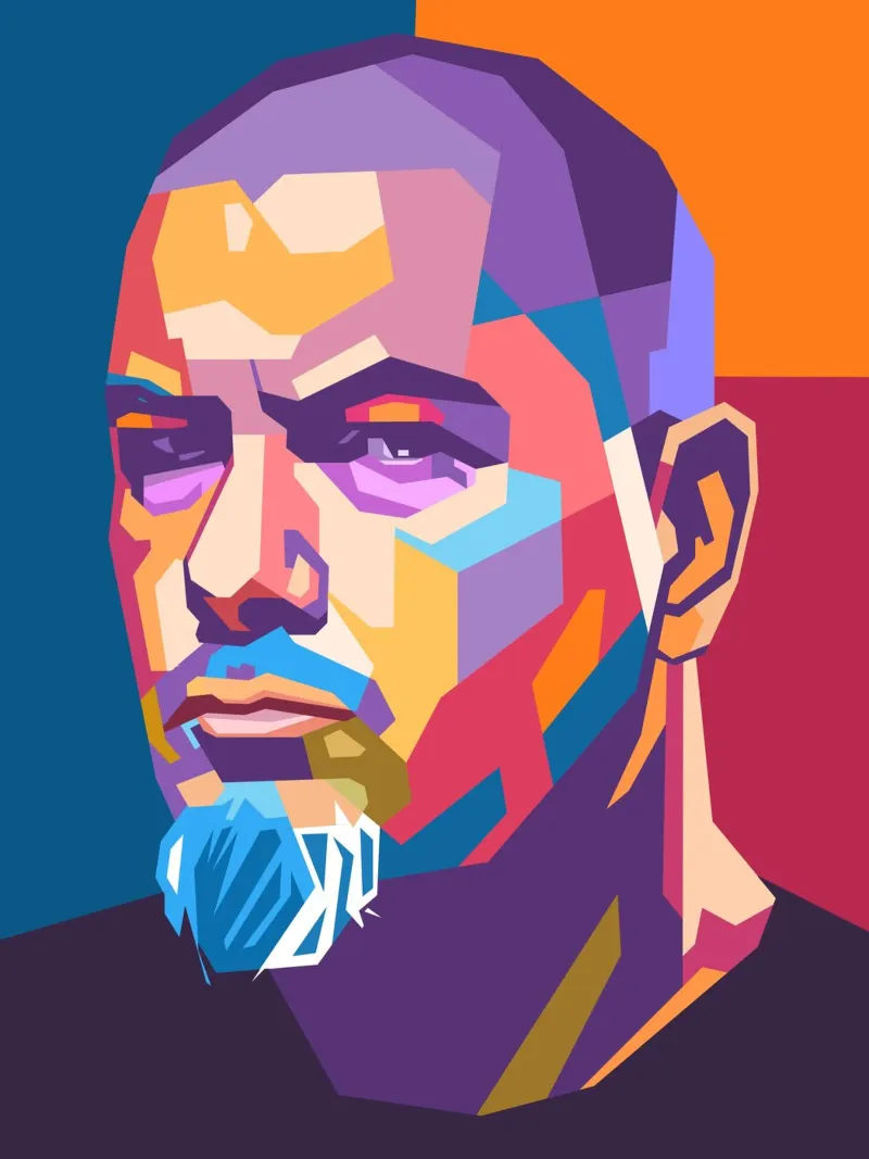 Phil Anselmo pop art portrait poster by Hantamrata