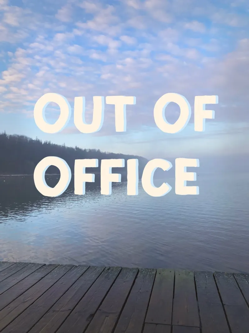 Out of office carta hahnemühle da Nordic Vibes