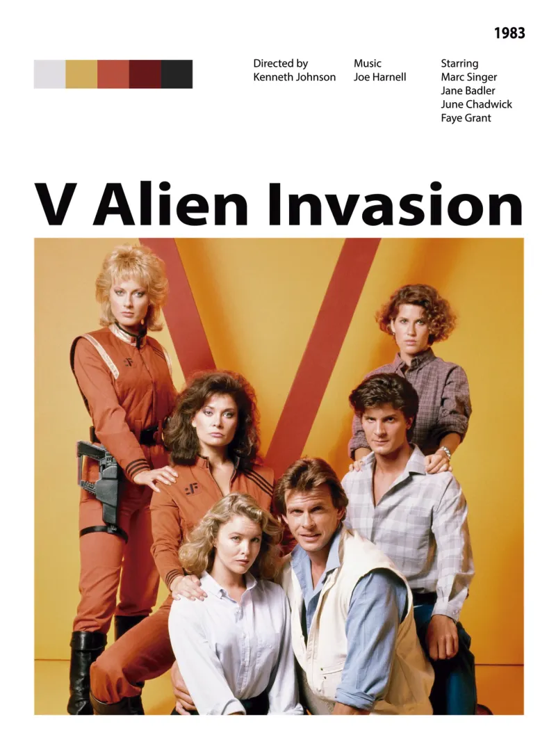 V Alien Invasion hahnemühle by 🎞 The Movie Wall