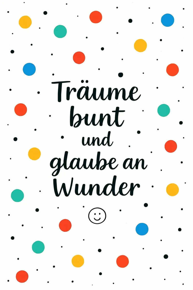 Träume Bund Und Glaube An Wunder pellicola backlit da treechild