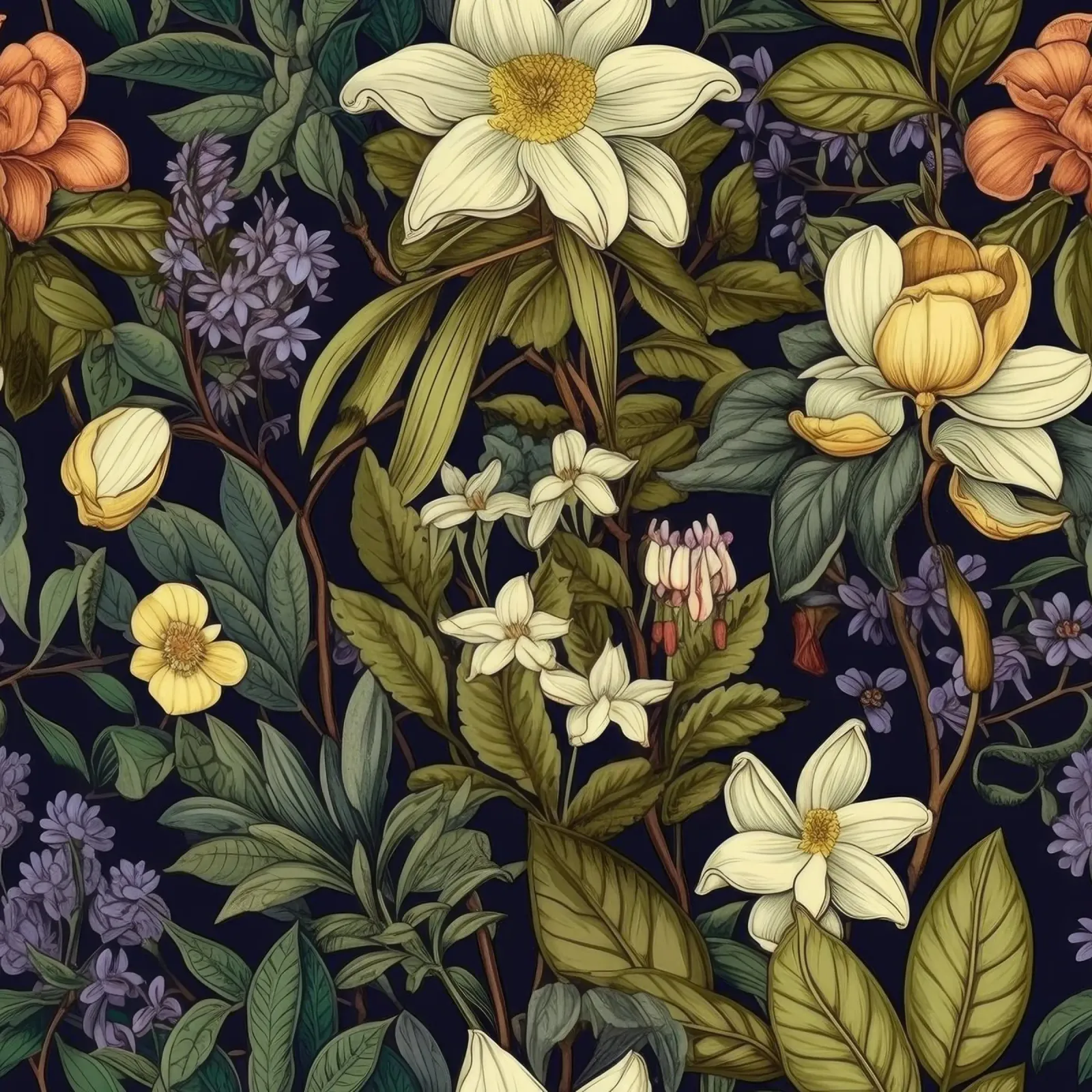 Botanici senza tempo pellicola backlit da Botanical Pattern House