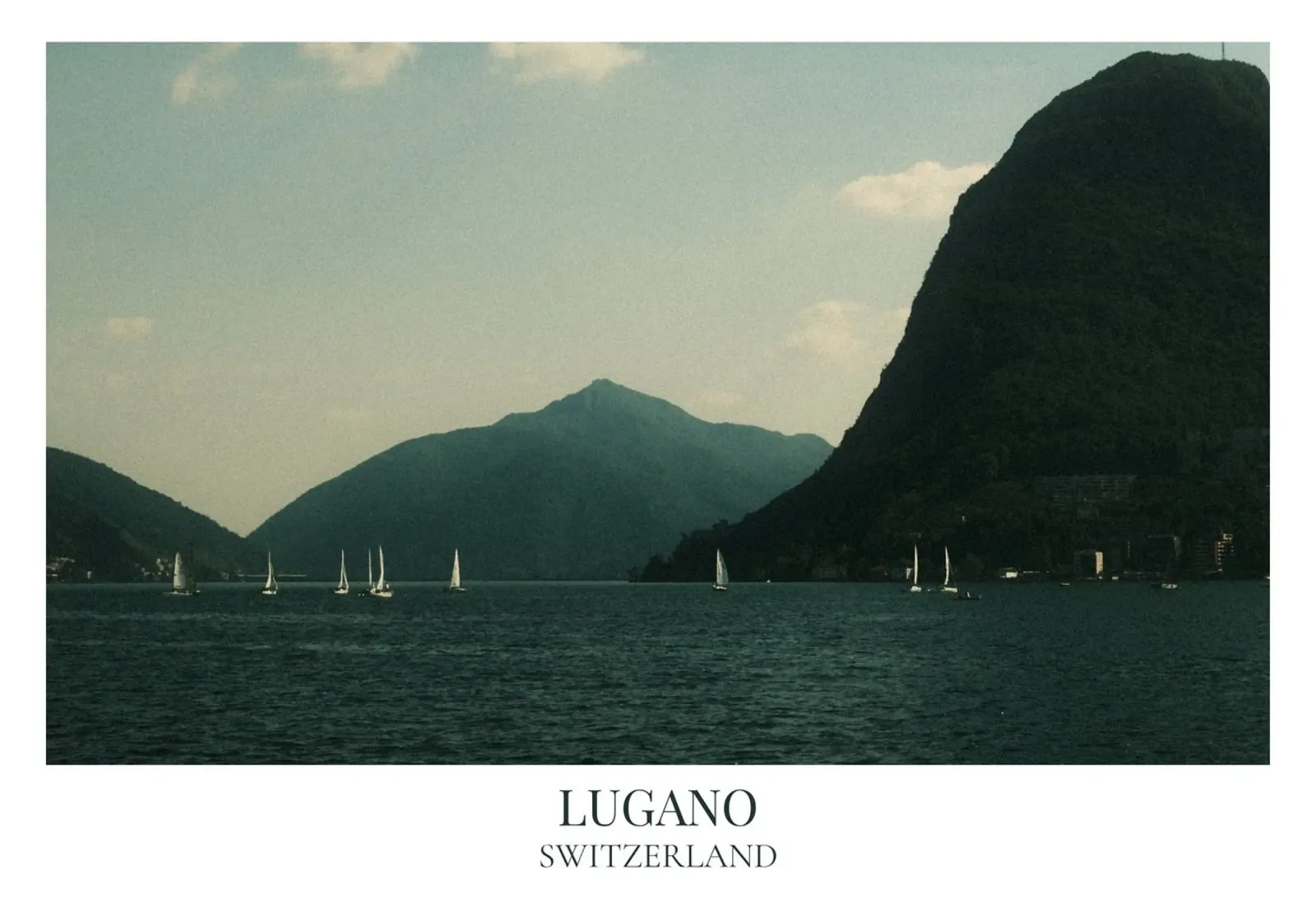 Lugano: Switzerland poster da FujiFrames