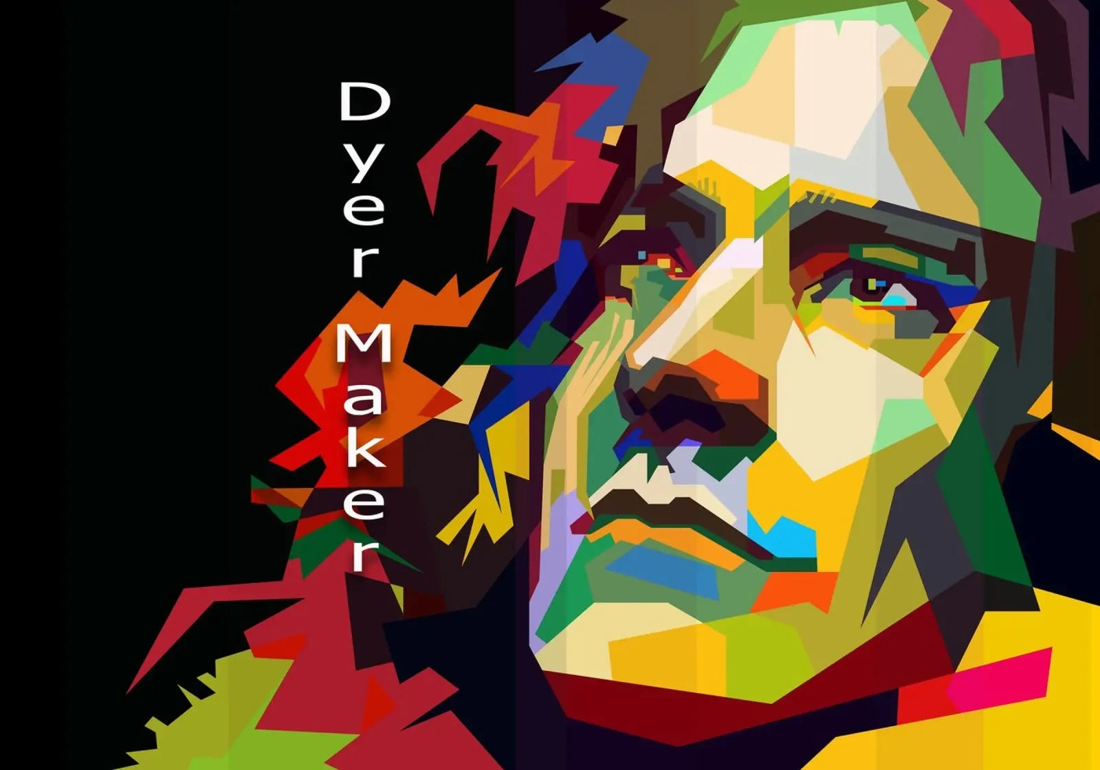Robert Plant Rock Star WPAP Trending Now poster con telaio in plastica da Artkreator