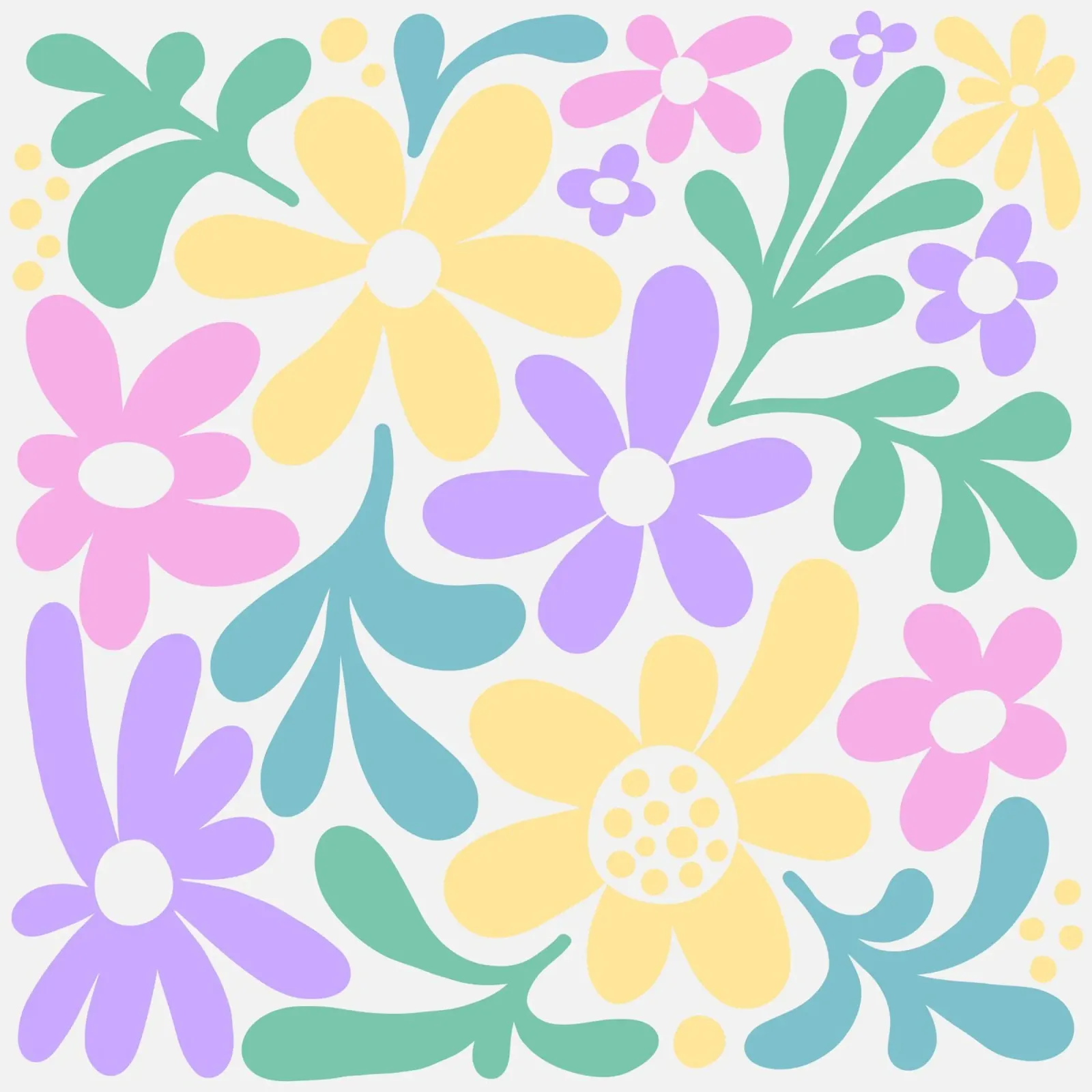 Margherite di Matisse pellicola backlit da Happy Littles