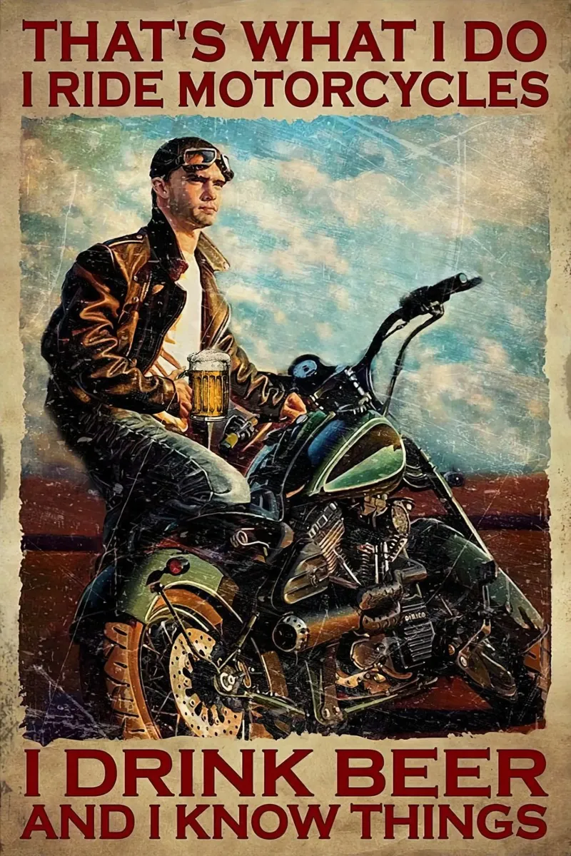 Questo è quello che faccio, vado in motocicletta pellicola backlit da Aaronshop
