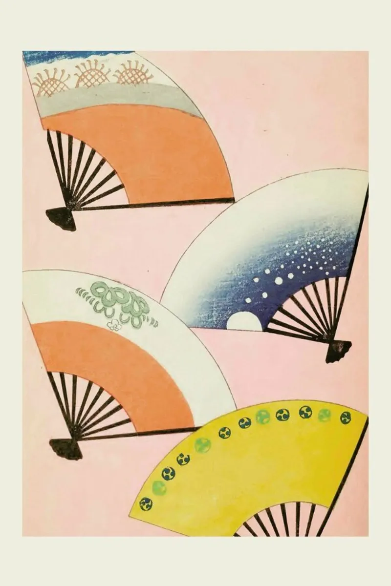 Shin-Bijutsukai - Fans pellicola backlit da Vintage by JUNIQE