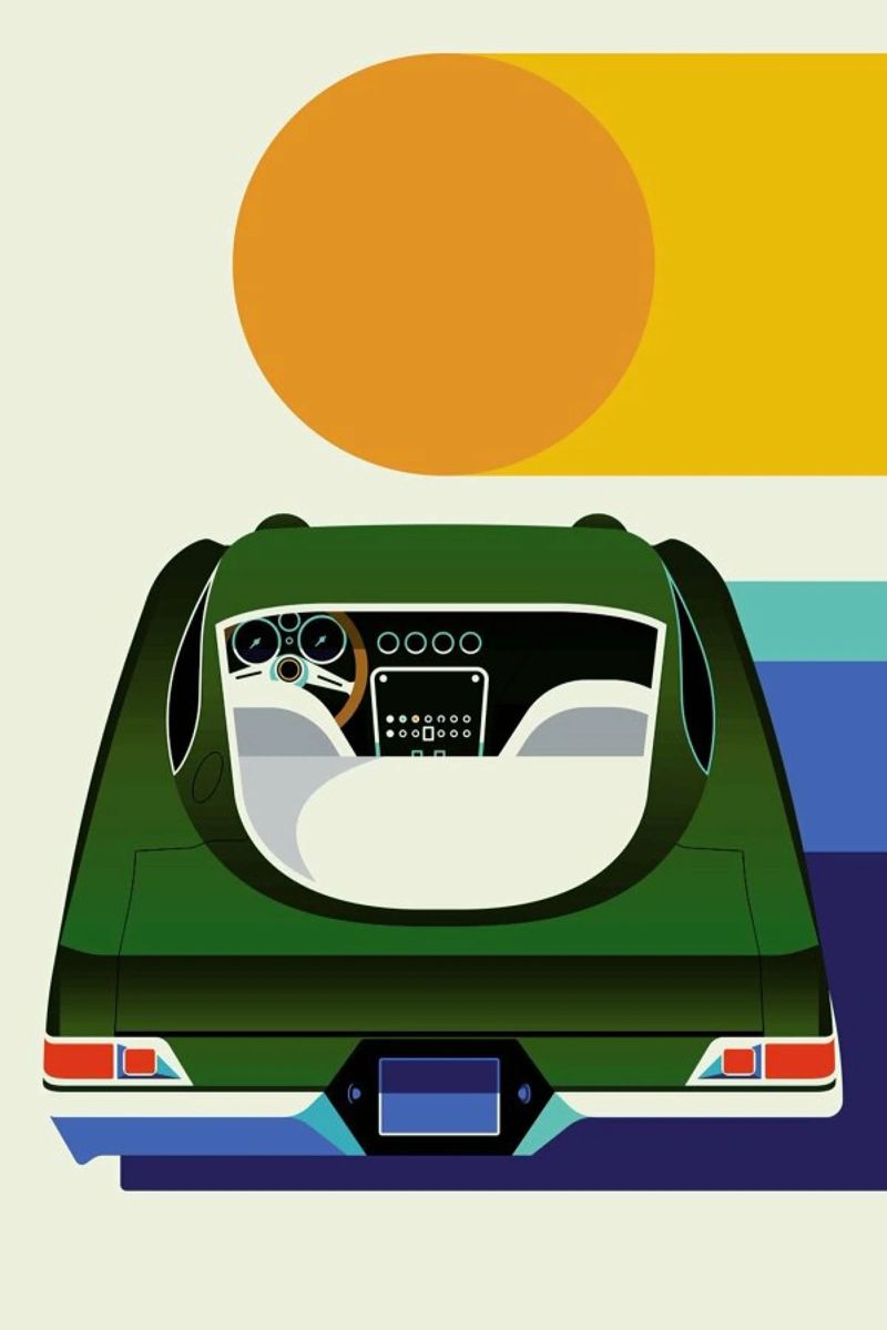 Lamborghini poster by Bo Lundberg