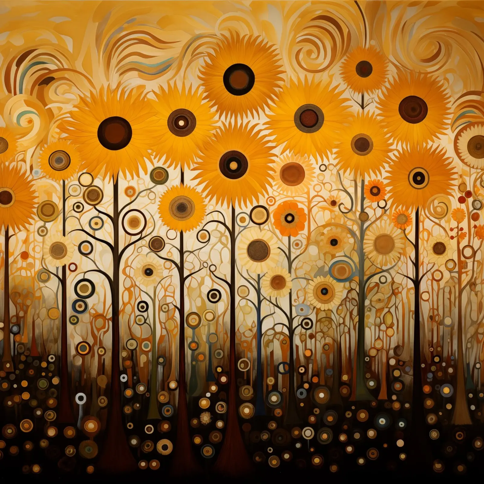 Girasoli plexiglass da Imagine