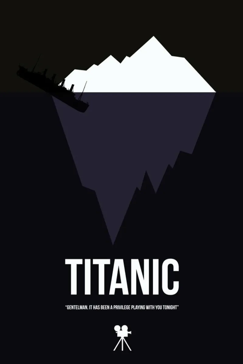 Titanic pellicola backlit da Naxart