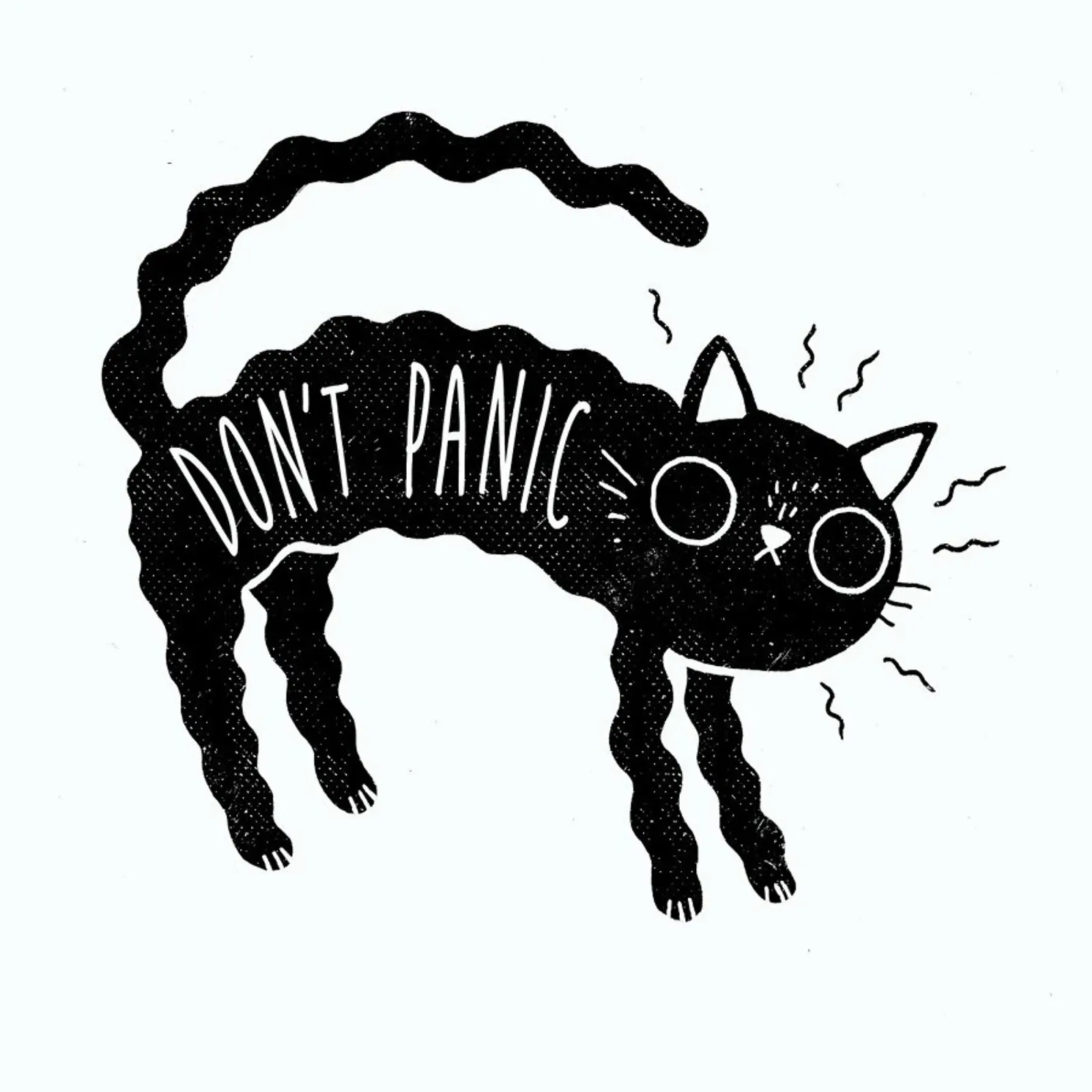 Don't Panic plexiglass da DinoMike