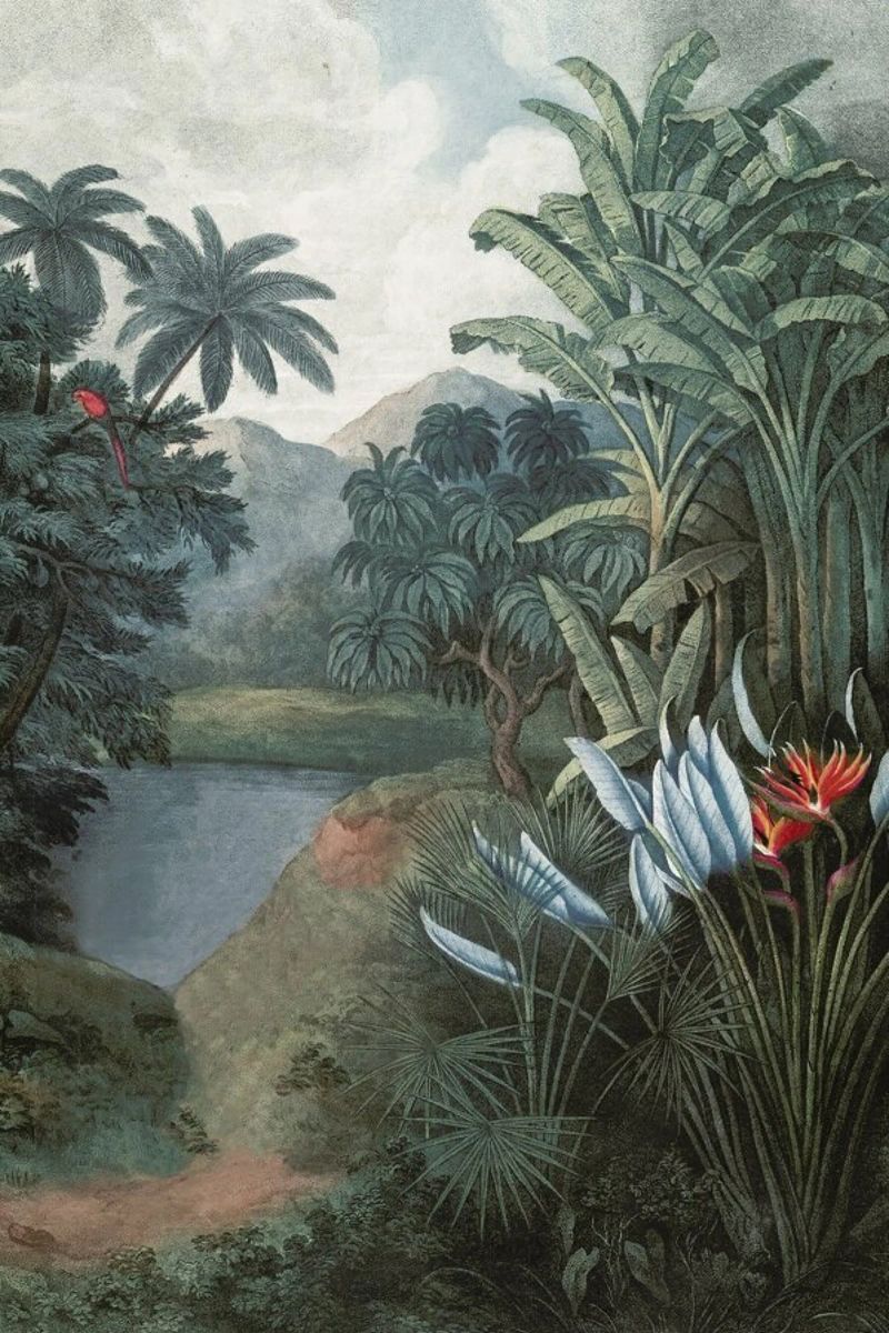 Tropical Lake toile de Astër
