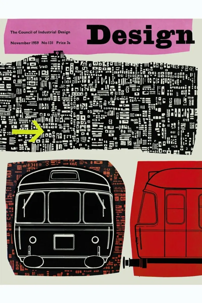 1958 Novmeber Design Magazine poster da Hemingway Design