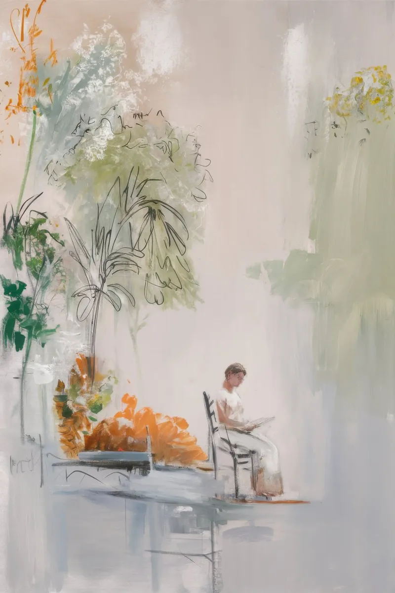 Studio della luce del balcone plexiglass da Verve Pigments