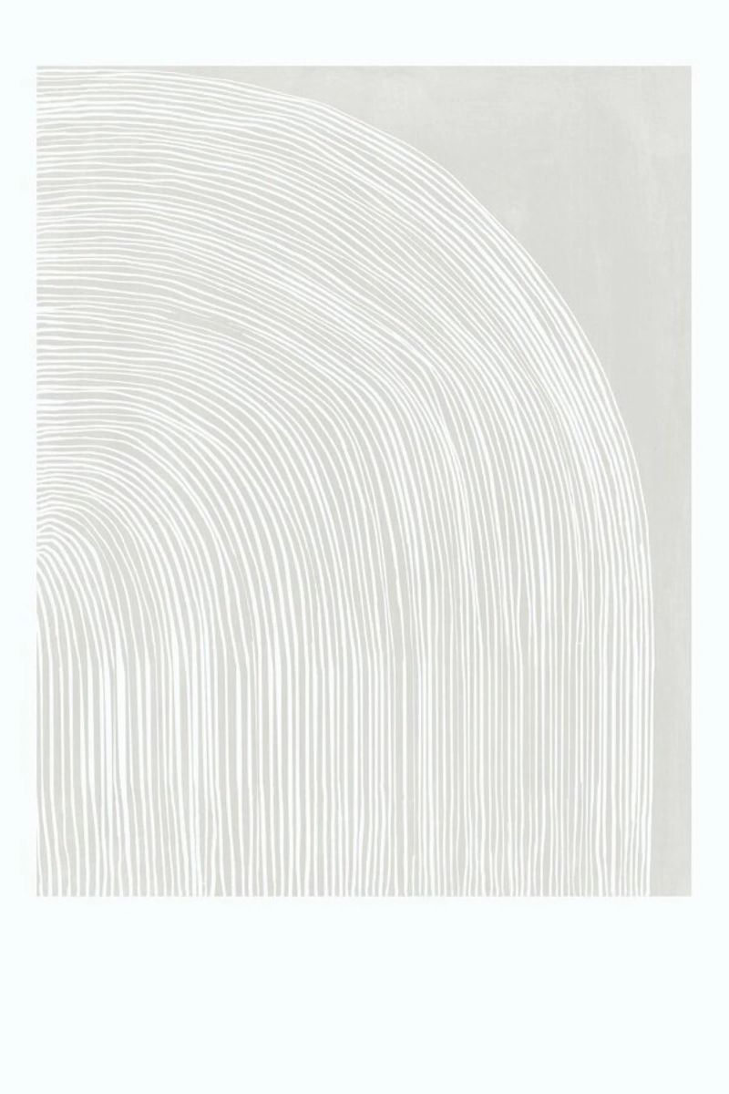 The Curve No. 1 Leinwand von typealive