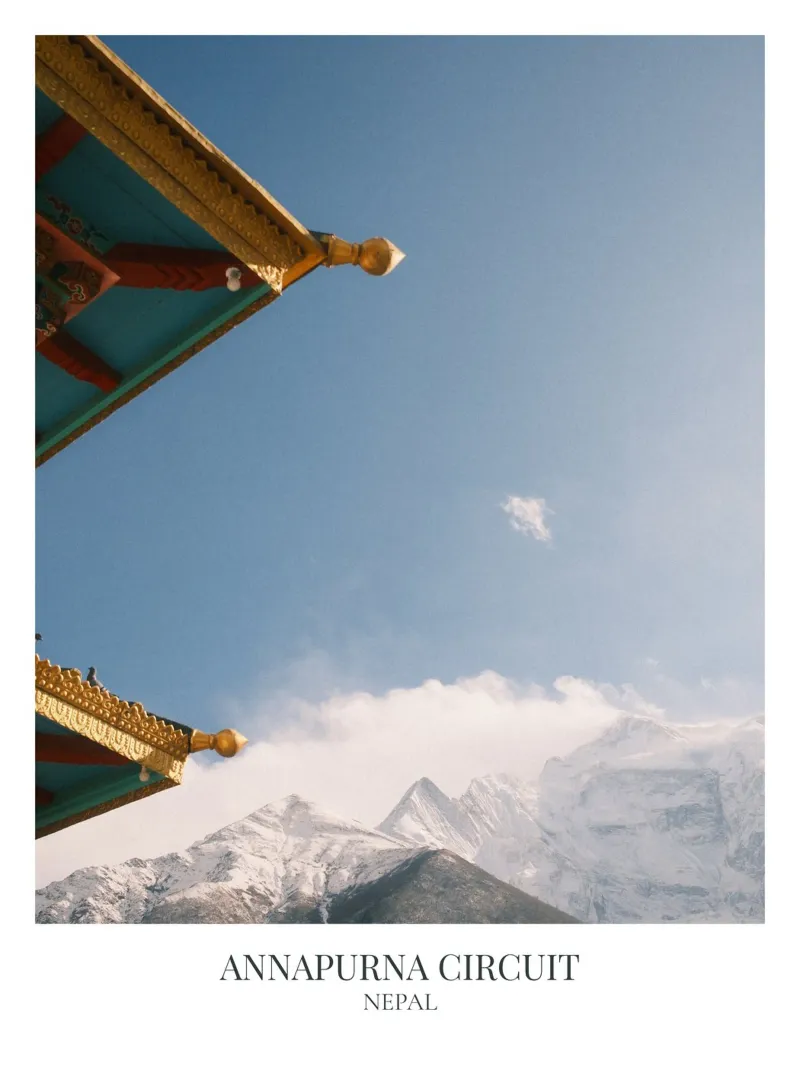 Annapurna Circuit V: Nepal carta hahnemühle da FujiFrames