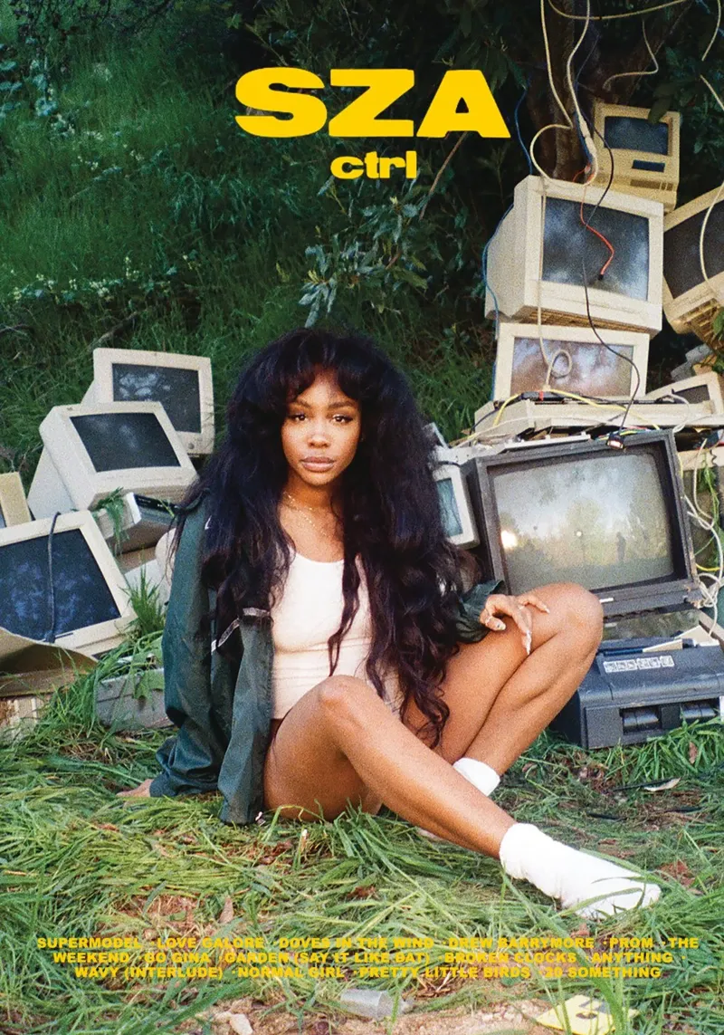 Ctrl by Sza pellicola backlit da Attaboy Dsgn