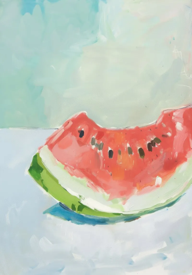 Matisse-Melone pellicola backlit da Euphoria Theresa