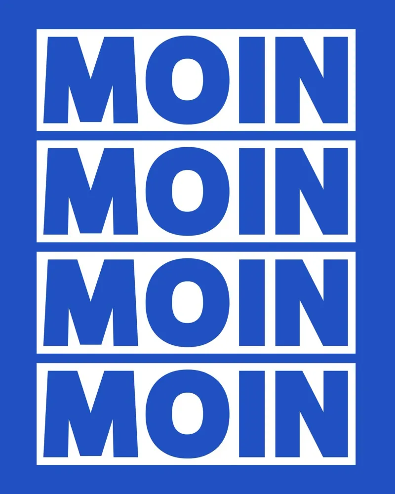moin moin lámina retroiluminada de Ambition Wall