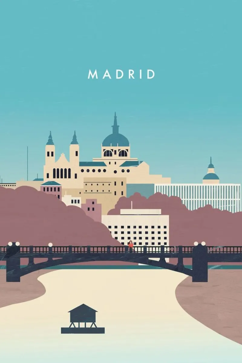 Madrid pellicola backlit da Katinka Reinke