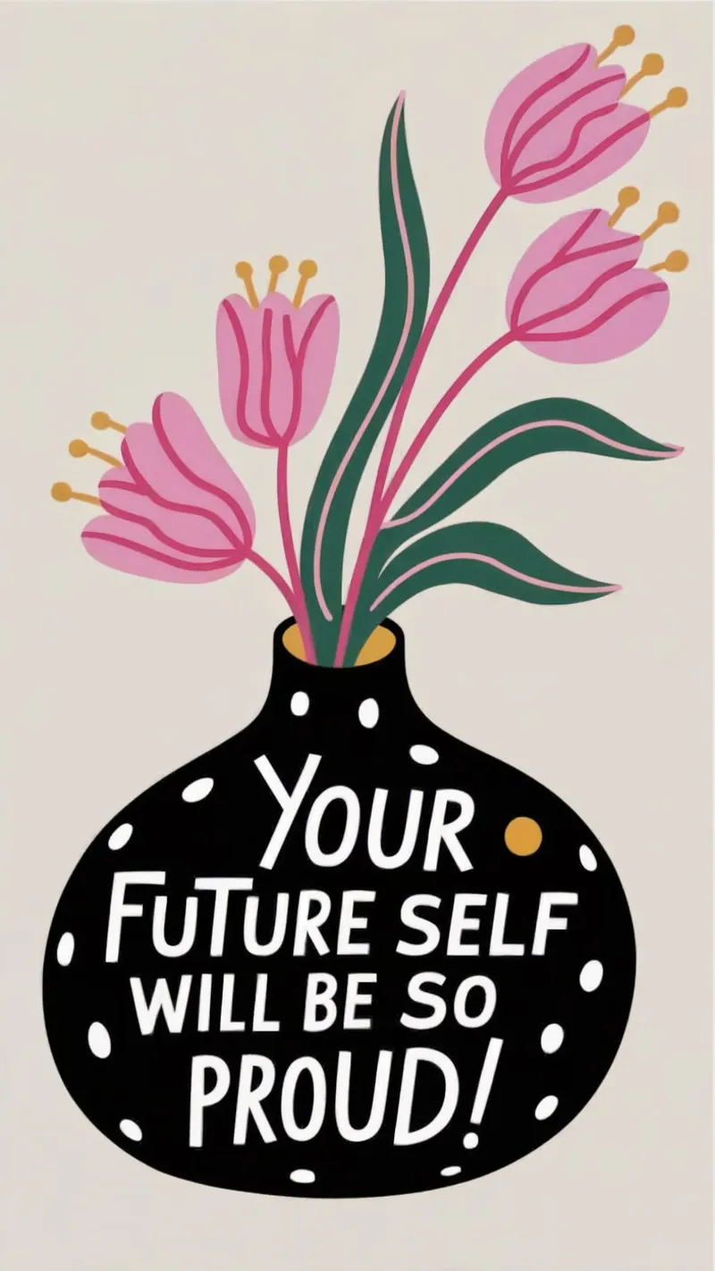 YOUR FUTURE SELF poster da 20 Farben