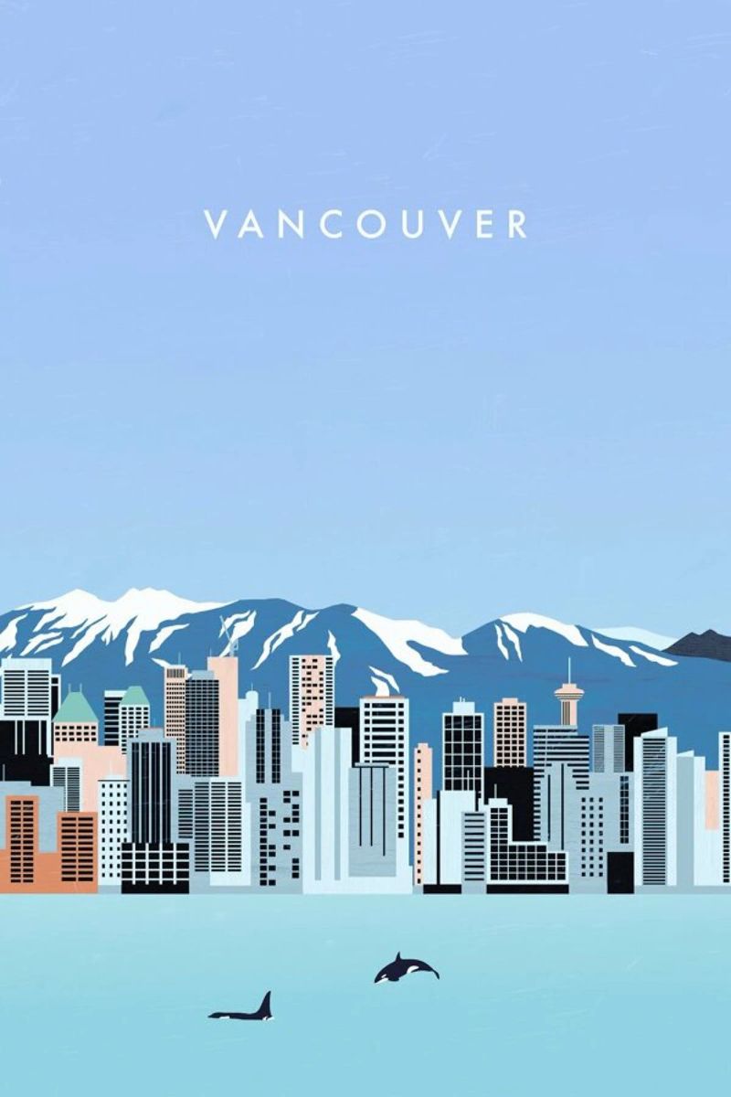 Vancouver poster by Katinka Reinke