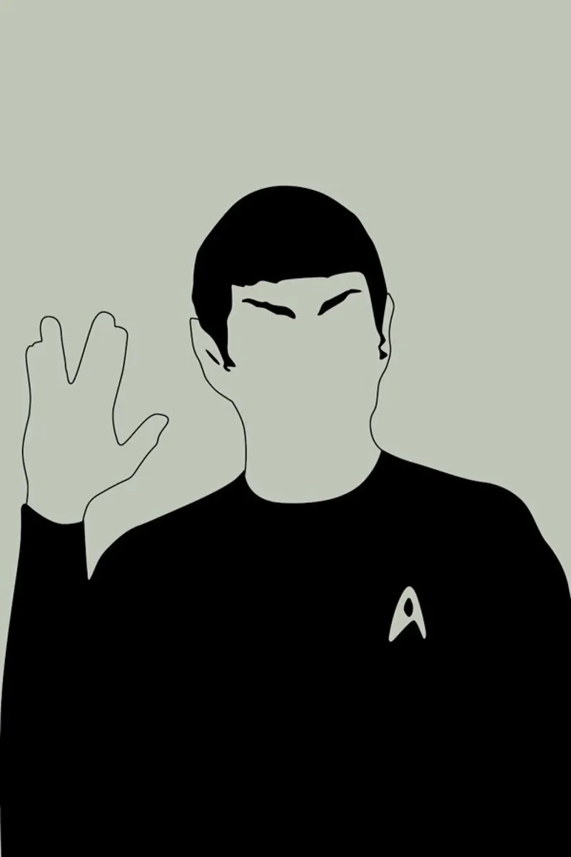 Spock pellicola backlit da Naxart