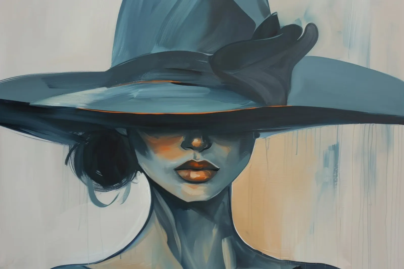 Muurkunst van Imagine canvas met Baklijst van Imagine