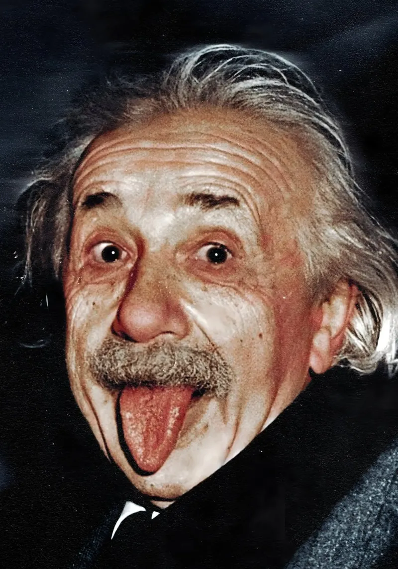 Albert Einstein plexiglass da Low poly art