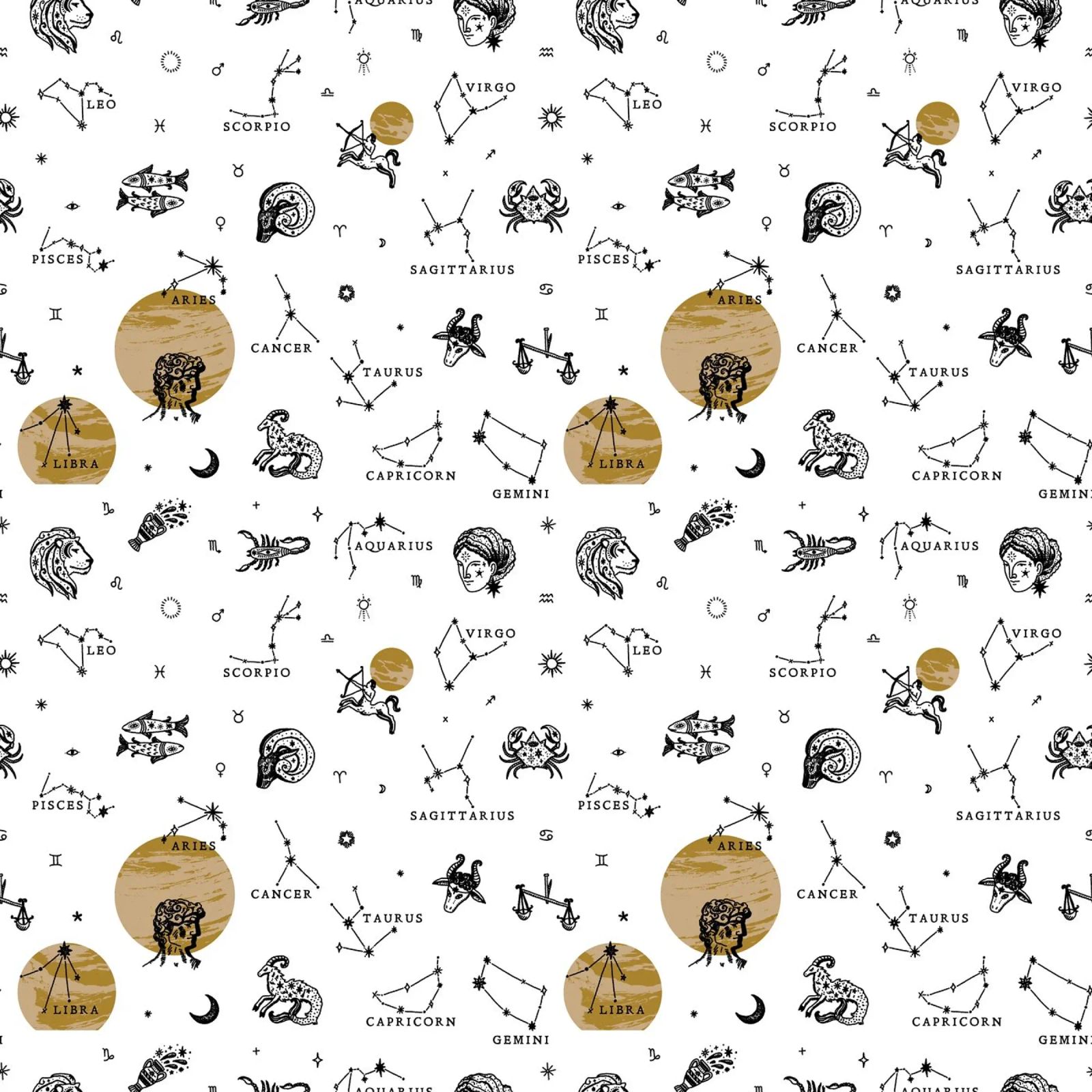 Zodiac Pattern No 02 plexiglass da treechild