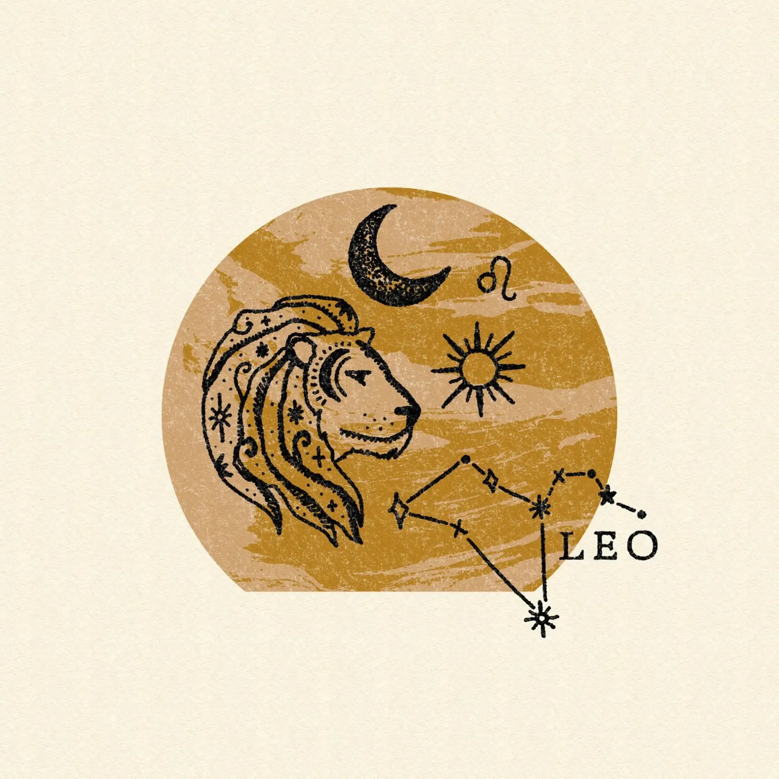 Leo Zodiac pellicola backlit da treechild