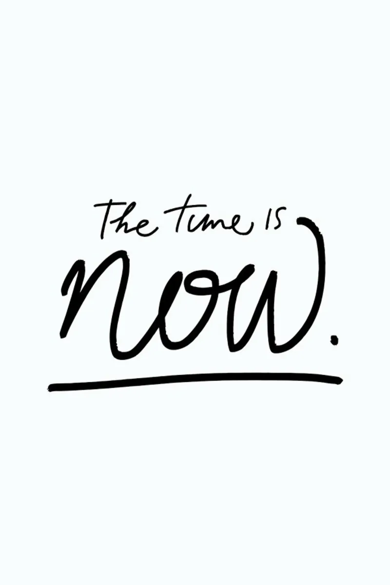 The Time is Now pellicola backlit da Studio One