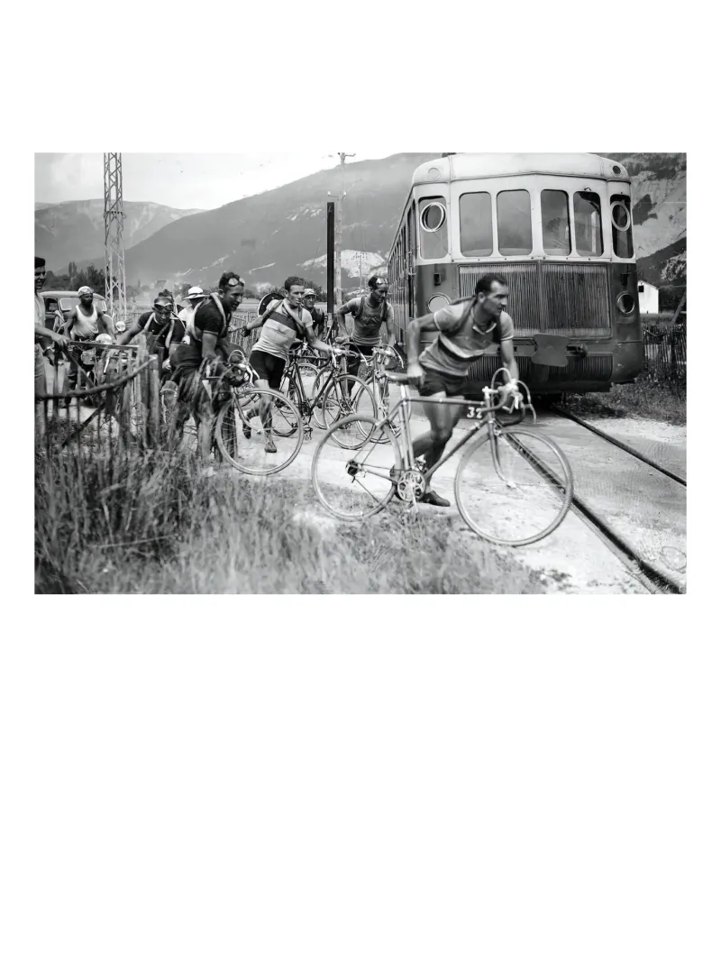 Giro di Francia carta hahnemühle da Black And White
